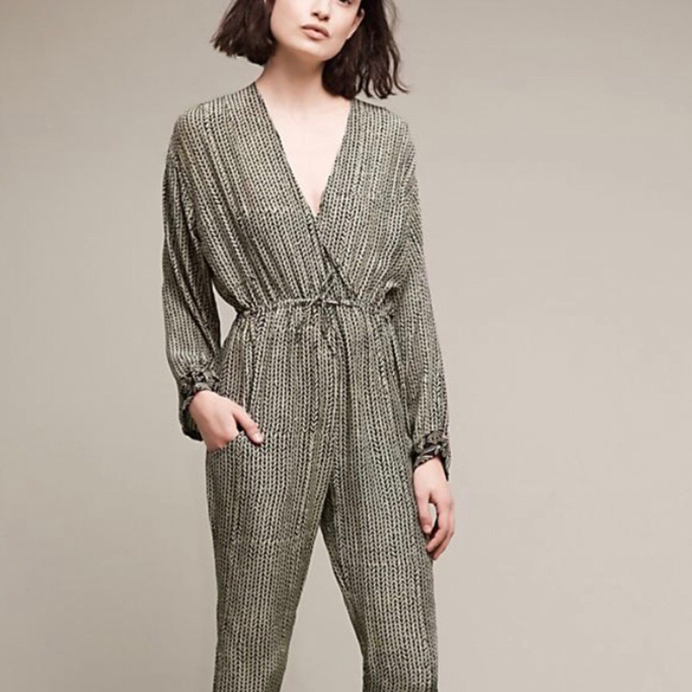 Anthropologie Claudette Jumpsuit by Natalie Martin